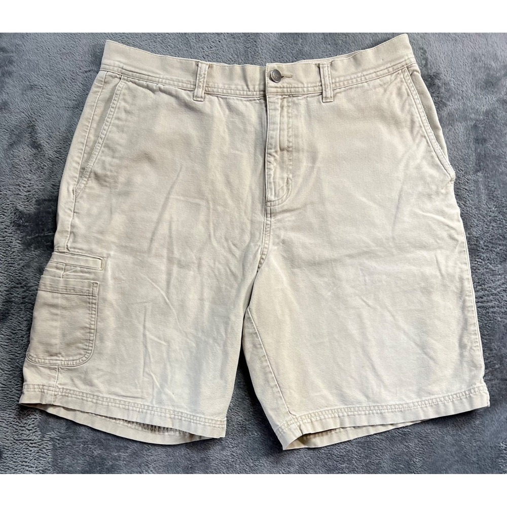 Patagonia Cargo Shorts Mens 34 9" InseamRetro Khaki Organic Cotton Outdoors